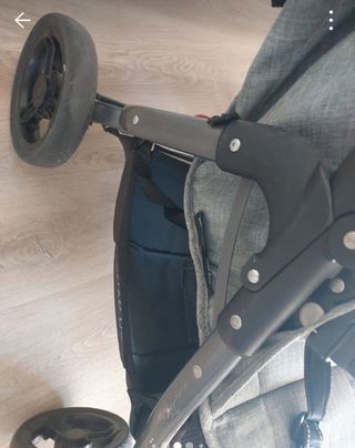 Silla paseo gemelar con bolsa