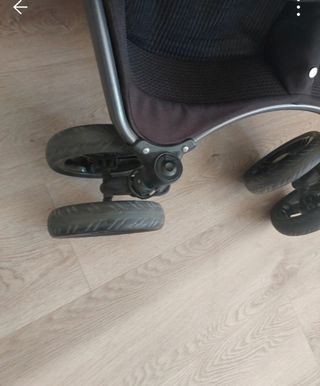 Silla paseo gemelar con bolsa