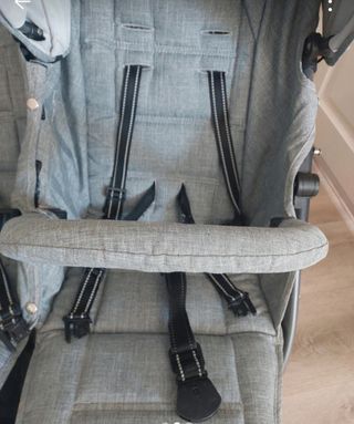 Silla paseo gemelar con bolsa