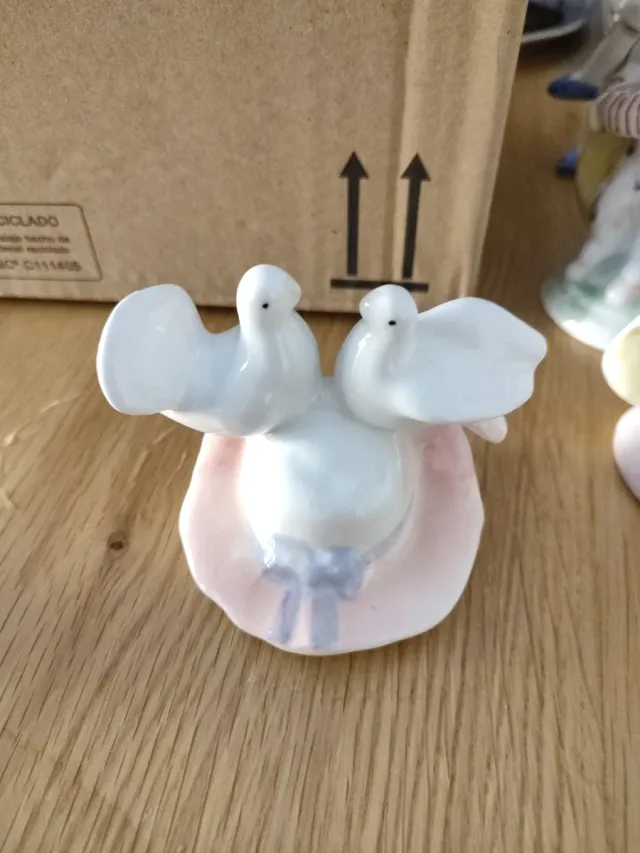 Lote figuras porcelana músicos