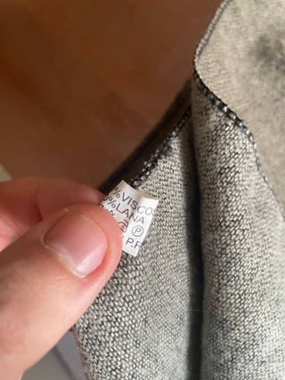 Sciarpa uomo marrone e nera