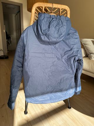 Chaqueta JOTT Impermeable Azul Verde reversible