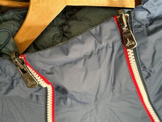 Chaqueta JOTT Impermeable Azul Verde reversible