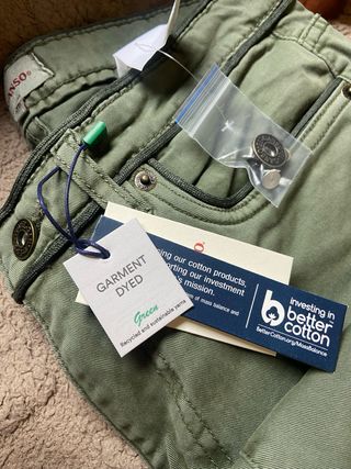 Pantalón El Ganso Mujer Talla 38 Verde Oliva