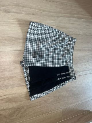 Falda-Pantalón Bershka Cuadros