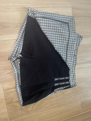 Falda-Pantalón Bershka Cuadros