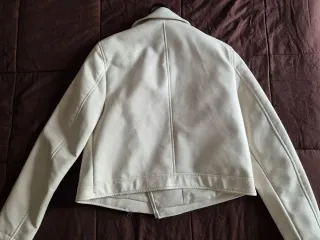 Chaqueta efecto piel