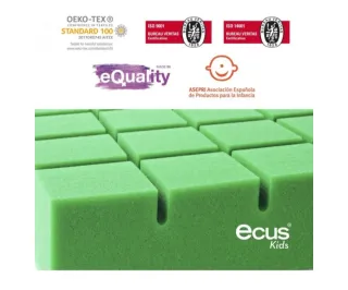 Colchón Ecus Kids Minicuna antiasfixia