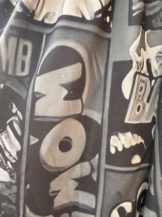 Pantalones retro estilo cómic