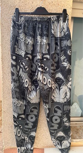 Pantalones retro estilo cómic