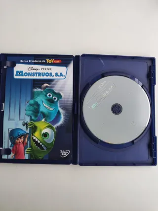 Monstruos S.A. DVD Disney Pixar Español
