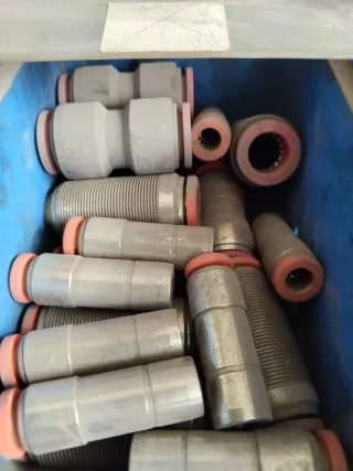 Lote Accesorios Neumática Latón y plastico