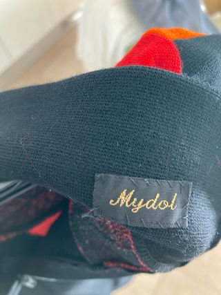 Vestido punto elástico cuello alto