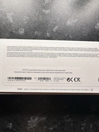 Apple Watch Serie 5 44mm GPS.