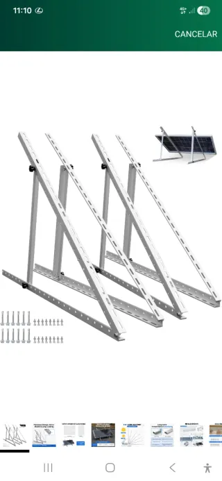 Soportes para Paneles Solares