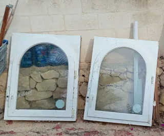 2 Ventanas PVC Cristal Climalit