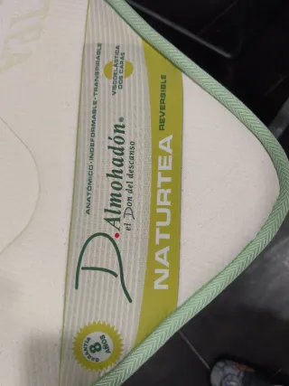 Colchón viscoelástico D.Almohadón Naturtea