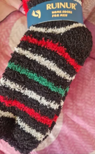 6 paia calze uomo natalizie RUINUR