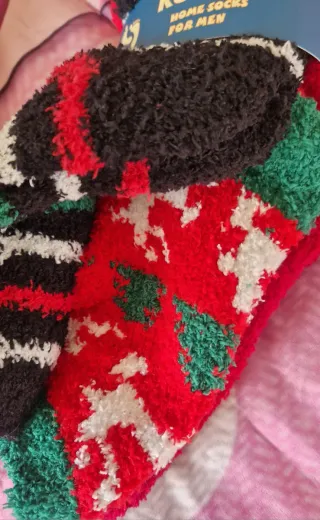 6 paia calze uomo natalizie RUINUR