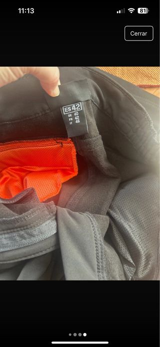 Pantalón Sphere Pro Mujer Talla 42 Negro