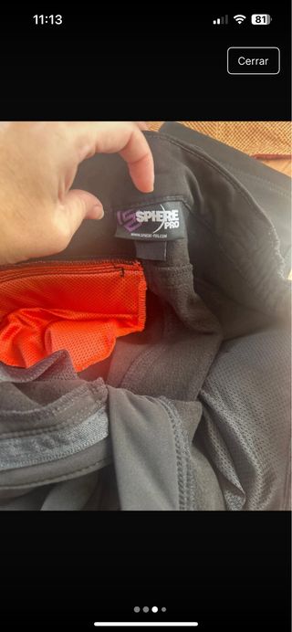 Pantalón Sphere Pro Mujer Talla 42 Negro