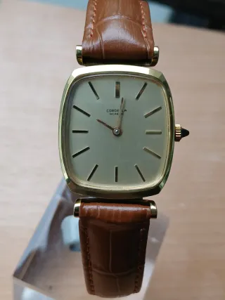 Reloj Cordella Mecánico NOS Dorado