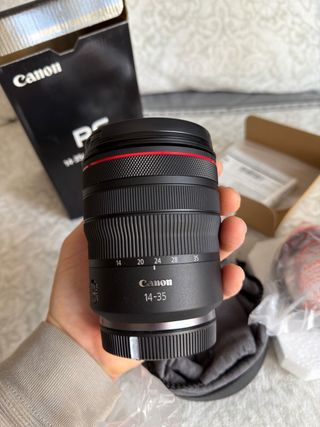 Obiettivo Canon RF 14-35mm f4 L IS USM stabilizzato