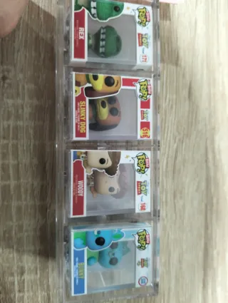 Funko Pop! Toy Story Rex, Slinky, Woody, Bunny