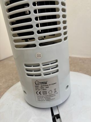 Ventilador de Torre Blanco