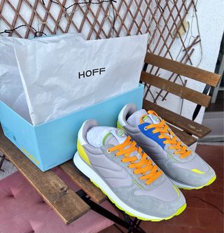 Zapatillas Hoff grises y multicolor