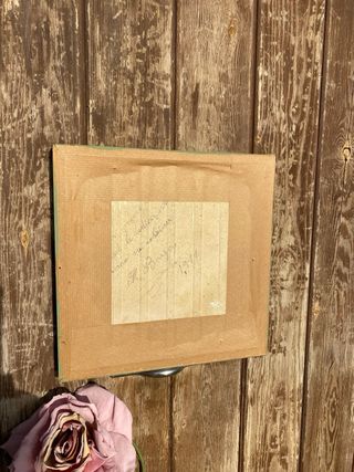 Azulejo vintage flores rosas y amarillas