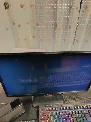 PC Gaming con luces RGB