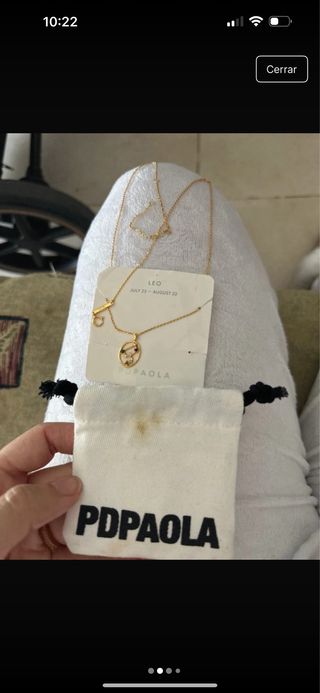 Collar PUPAOLA Leo Oro