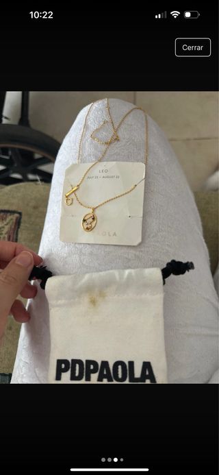 Collar PUPAOLA Leo Oro