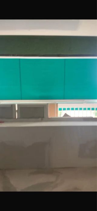 2 Toldos Tela Verde 4,92 y 3,19 Mts