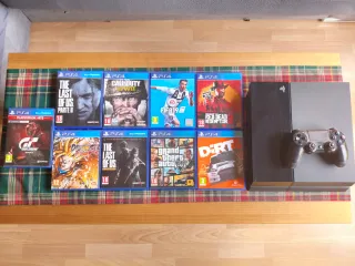 PS4 + giochi + borsa