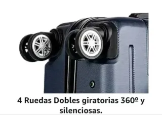 Conjunto Maletas Cabina y Neceser Azul