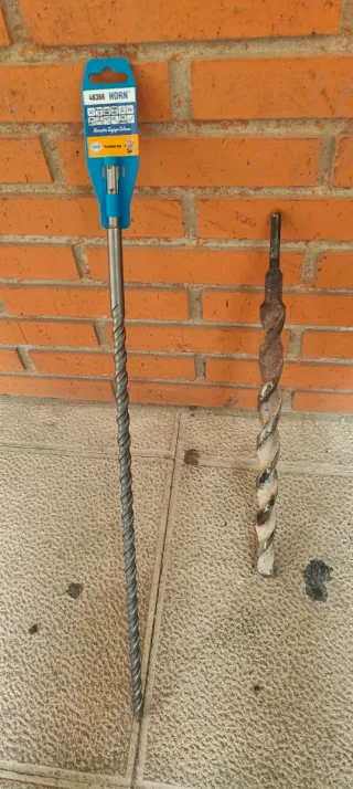 Brocas SDS Plus, 30mm x 45mm y 16mm x 600mm.