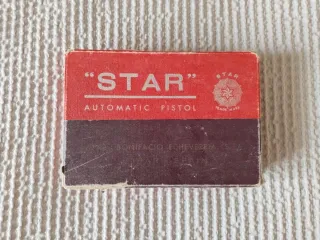 Caja y manual pistola Star
