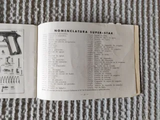 Caja y manual pistola Star