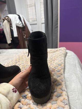 Botas negras de tacón