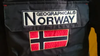 Abrigo Geographical Norway Niño Talla 10