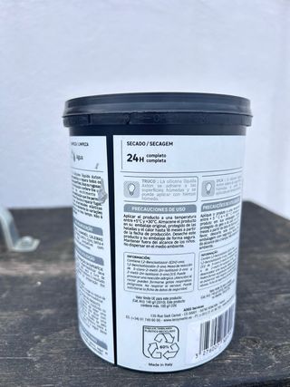 Axton Silicona Líquida Gris/Cinza 0,35m²