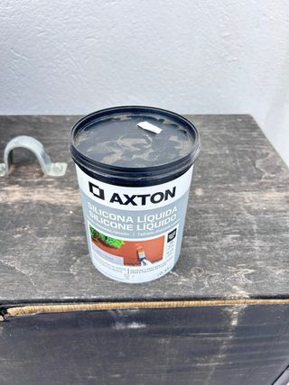 Axton Silicona Líquida Gris/Cinza 0,35m²