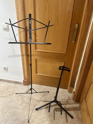 Soporte Partituras y Soporte Guitarra