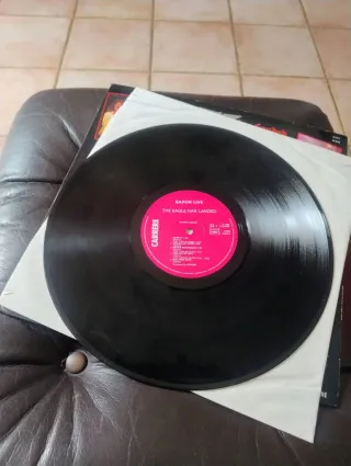 Saxon The Eagle Has Landed Live LP 1982 Francia