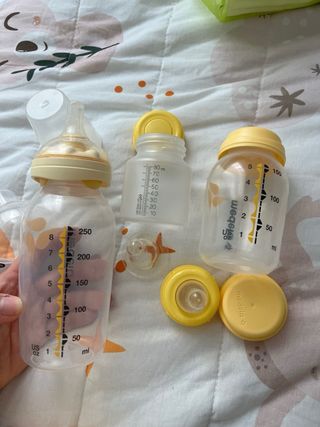 Sacaleches Medela Solo REGALO biberón Medela