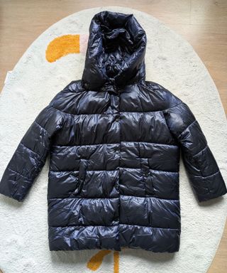 Chamarra azul metalizado Talla L