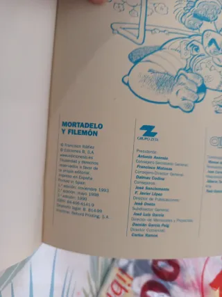 Número 36 Mortadelo y Filemón la maquina de copiar