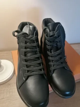 Botines negros mujer talla 40 sin estrenar
